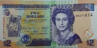 Belize 2 Dollars Banknote Belize -