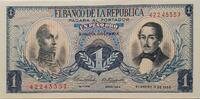 Kolumbien 1 Peso Banknote -
