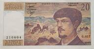 Frankreich 20 Francs Banknote -