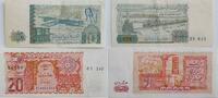 Algerien 10, 20 Dinars 1983 Banknote 2 Stück II+, I- 9,00 EUR  plus 6,00 EUR verzending