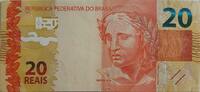 Brasilien 20 Reais Banknote -