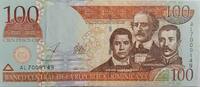 Dominikanische Republik 100 Pesos Oro Banknote -