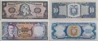 Ecuador 10, 500 Sucres Banknote 2 Stück -