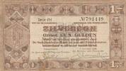 Niederlande 1 Gulden Geldschein Banknote Zilverbon Serie FH -