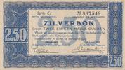 Niederlande 2,5 2 ½ Gulden Geldschein Banknote Zilverbon Serie CJ -