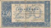 Niederlande 2 1/2 Gulden Geldschein Banknote Zilverbon Serie CR -
