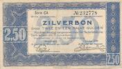 Niederlande 2 1/2 Gulden Geldschein Banknote Zilverbon Serie CA -