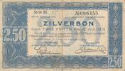 Niederlande 2 1/2 Gulden Geldschein Banknote Zilverbon Serie BS -