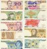 Polen 20, 50, 100, 500, 1000 Zlotych Zloty Banknoten, 5 Stück Lot -