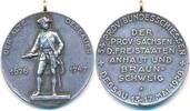 Deutschland Deutsches Reich Weimarer Republik Medaille Schützenmedaillen Silbermedaille 1928 Dessau , Der Alte Dessauer -