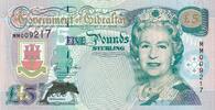 Gibraltar 5 Pounds Sterling -
