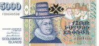 Island 5000 Kronen -