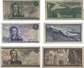 Luxemburg 10,20,50 Francs Banknoten 3 Stück Lot -