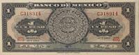 Mexico 1 Peso Banknote -
