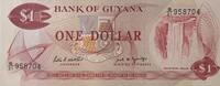 Guyana 1 Dollar Banknote -