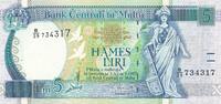 Malta 5 Liri -
