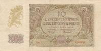 Polen 10 Zloty Zlotych Marca, Serie J -