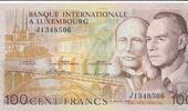 LUXEMBURG 100 Francs -