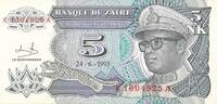 Zaire 5 Makuta -