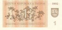 litauen Lithuania 1 -