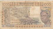 Afrika 1000 Francs -