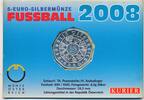 Österreich 5 Euro Fußball-EM, Gedenkmünze, Silbermünze -