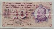 Schweiz 10 Franken Banknote -