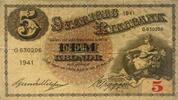 Sweden 5 Kronor Banknote -
