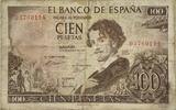 Spanien 100 Pesetas Banknote -