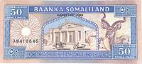 Somaliland 50 Shillings Banknote -