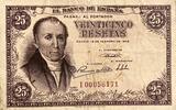 Spanien 25 Pesetas Banknote -
