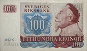 Sweden,Schweden 100 Kronor Banknote -