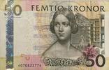 Sweden,Schweden 50 Kronor Banknote, Sveriges Riksbank -