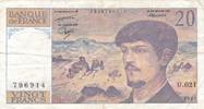 Frankreich 20 Francs Geldschein Banknote -