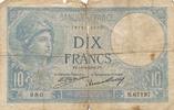 Frankreich 10 Francs Geldschein Banknote -