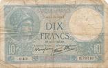 Frankreich 10 Francs Geldschein Banknote -