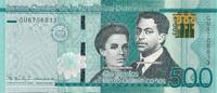 Dominikanische Republik 500 Pesos -