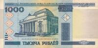 Belarus 1000 Rublei Beispiel Foto -