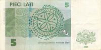 Lettland 5 Lati -