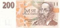Tschechien 200 Korun Jan Amos Komensky -