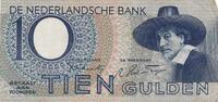 Niederlande 10 Gulden Banknote -