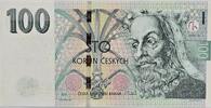 Tschechien 100 Korun Kronen Banknote Karel IV. -