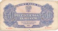 Polen 50 Złotych Zloty Geldschein Serie Ay OBOWIĄZKOWE -