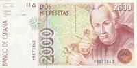 Spanien 2000 Pesetas -