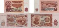 Bulgarien 5, 10 Leva 2 Stück Banknote -