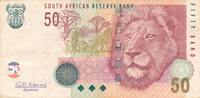 Südafrika 50 Rand Geldschein -