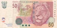 Südafrika 50 Rand Geldschein -