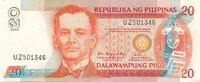 Philippinen 20 Piso Geldschein -
