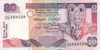 Sri Lanka 20 Rupees Geldschein -