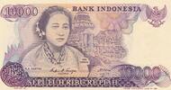 Indonesien 10000 Rupiah Rupien Banknote -